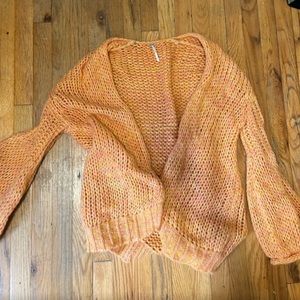 Small Free People knit cardigan